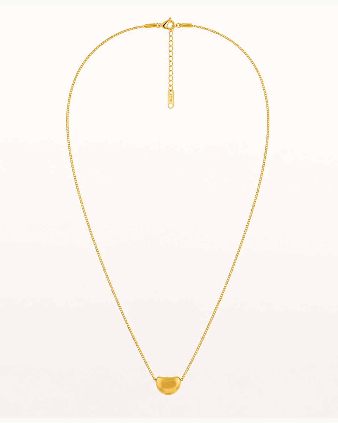 Gold Minimalist Pendant Necklace