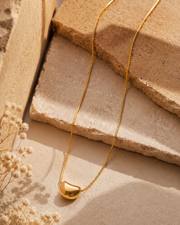 Gold Minimalist Pendant Necklace