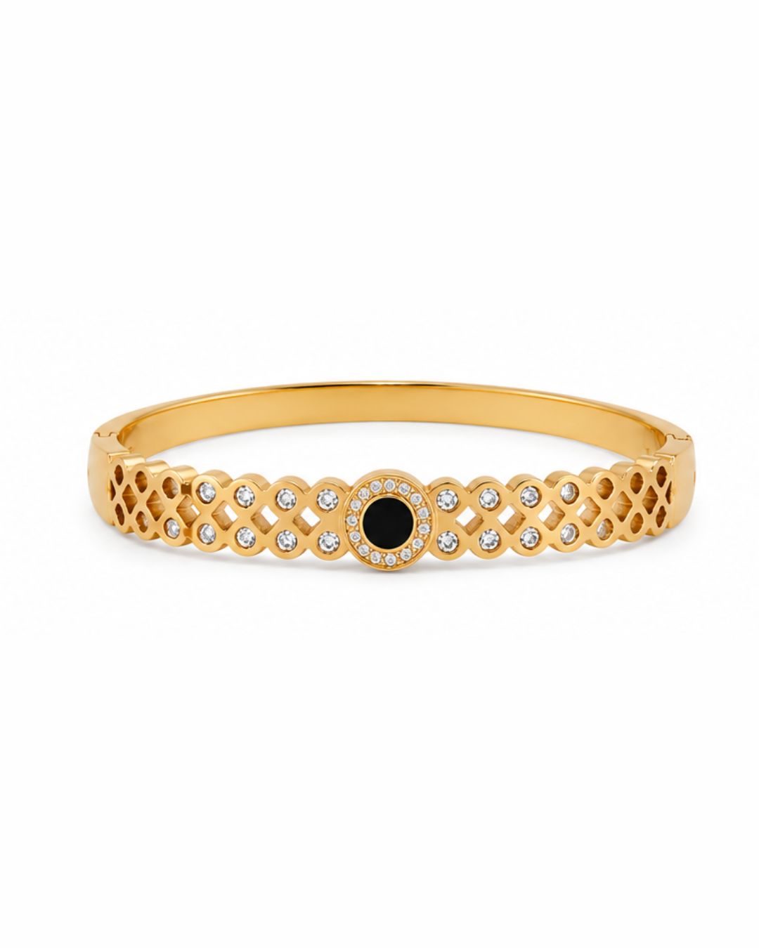 Textured Gold Bracelet