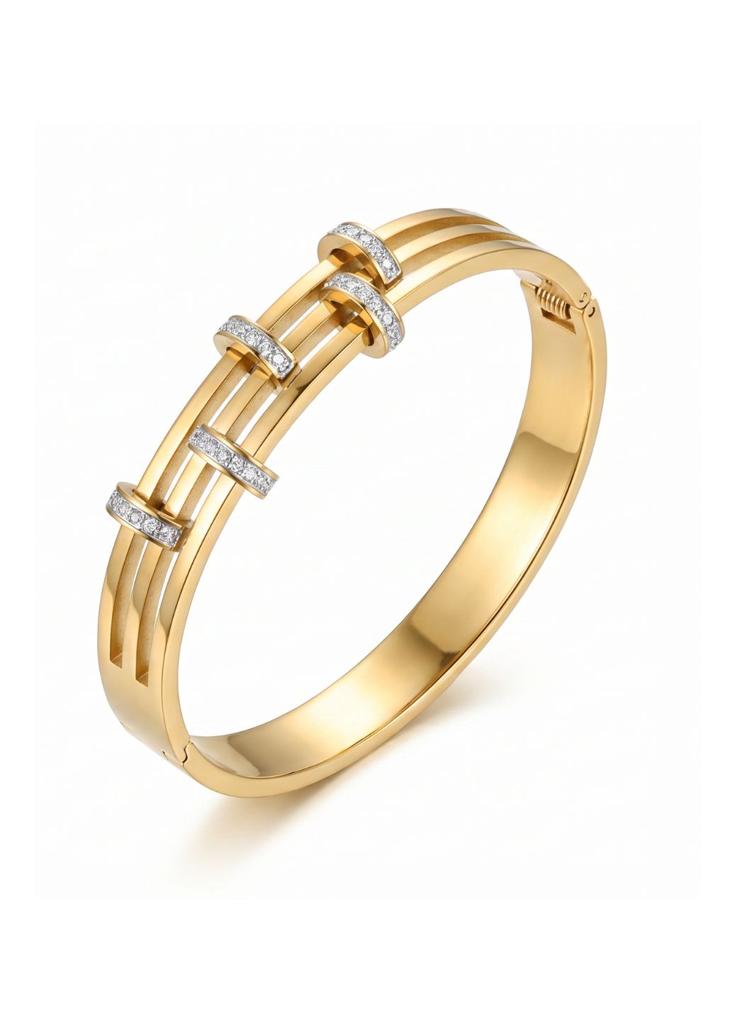 Gold Crystal Bracelet