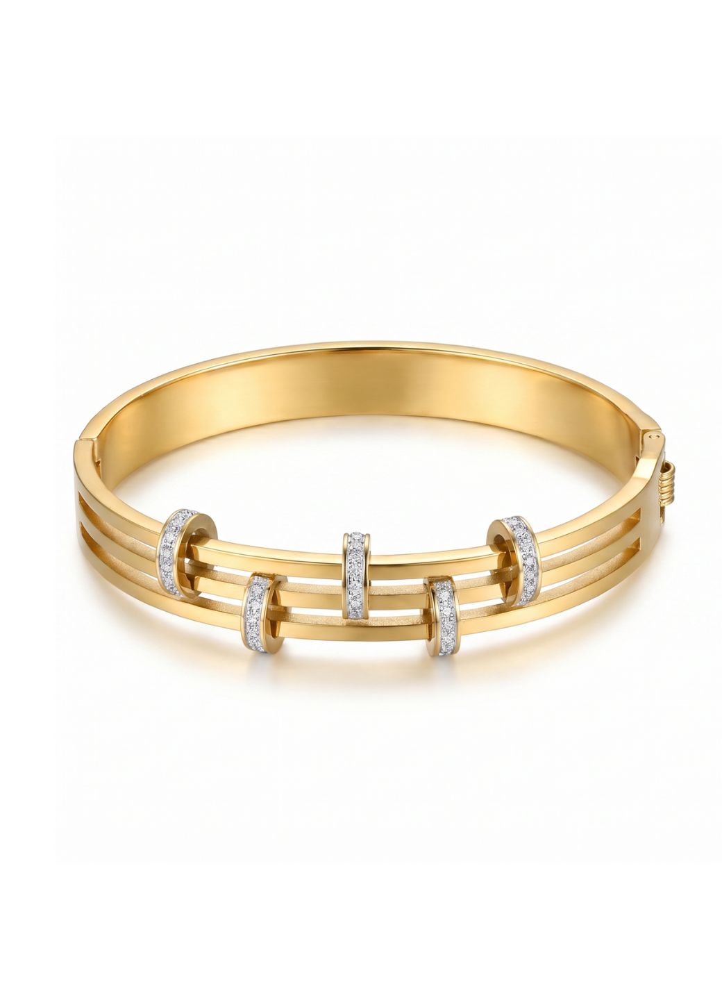Gold Crystal Bracelet