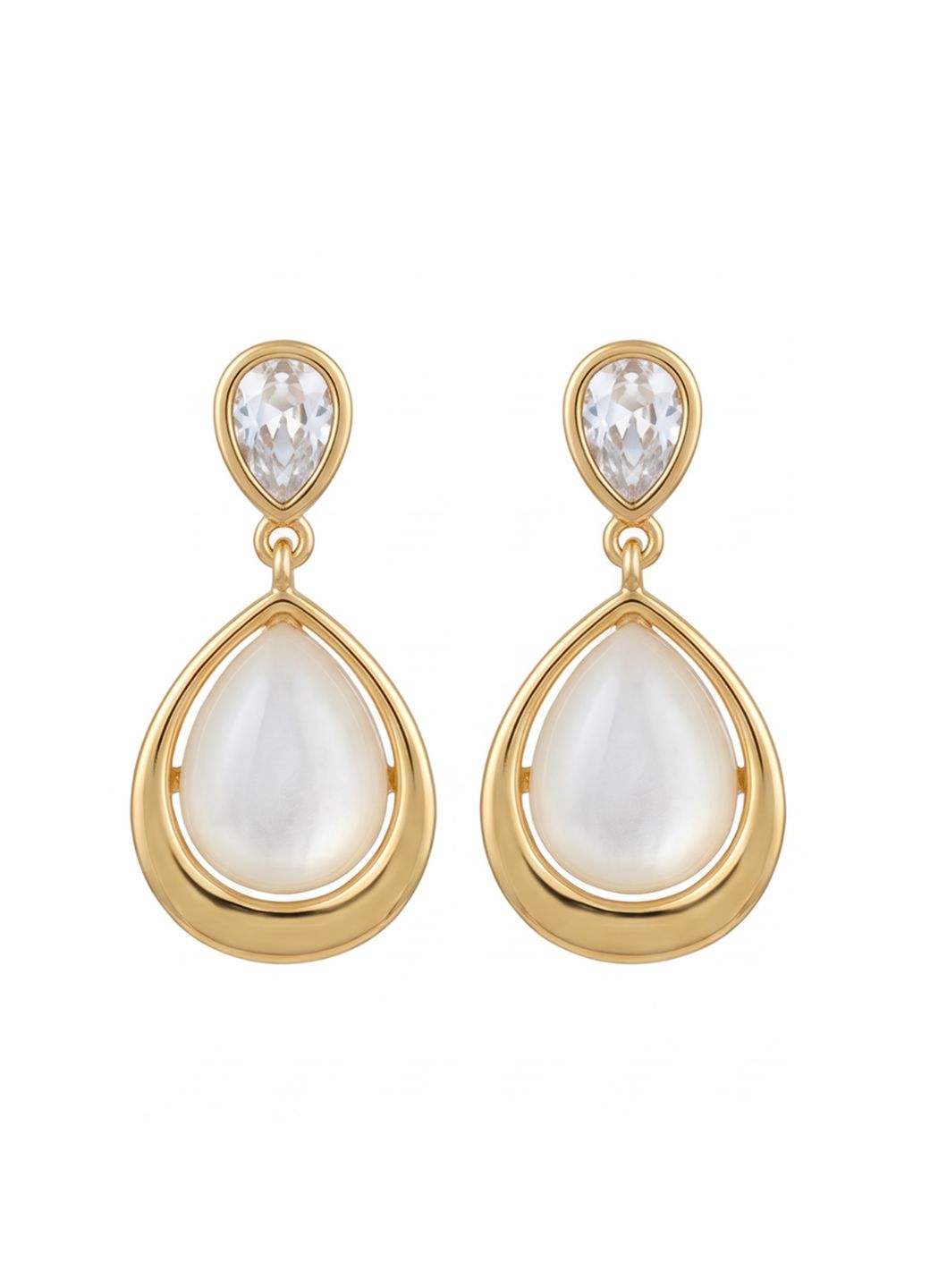 Pear Teardrop Earrings