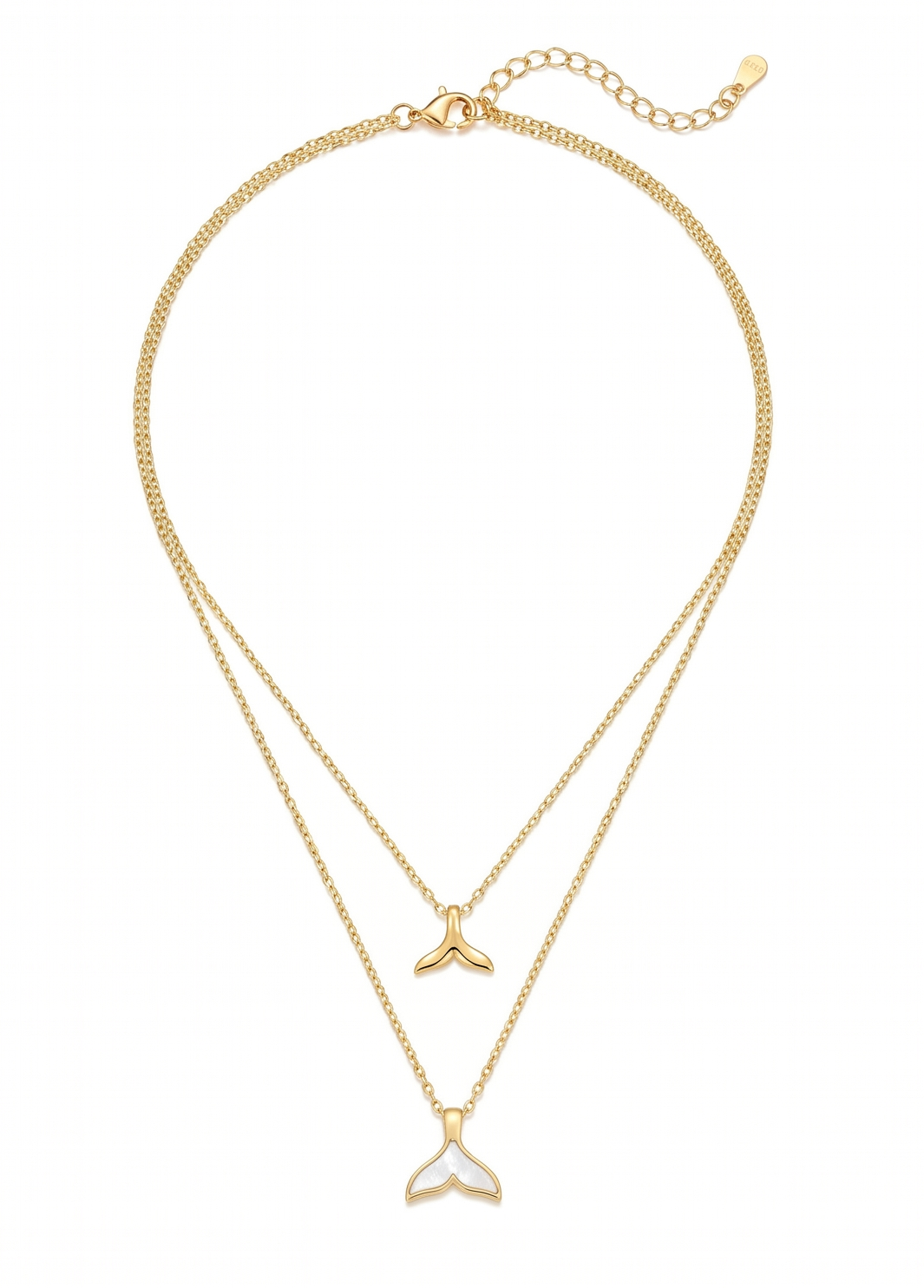 Layered Tail Pendant Necklace