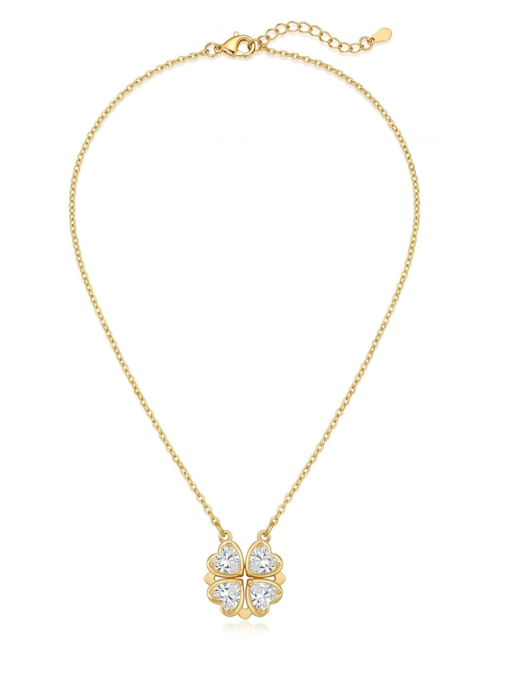 Crystal Floral Necklace