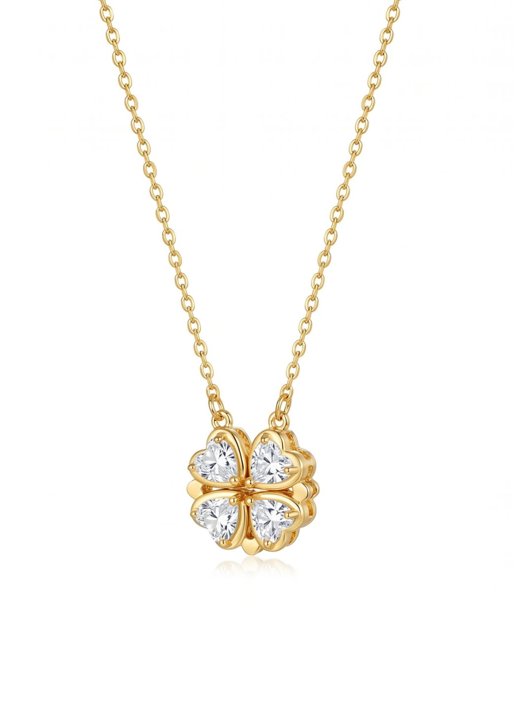 Crystal Floral Necklace