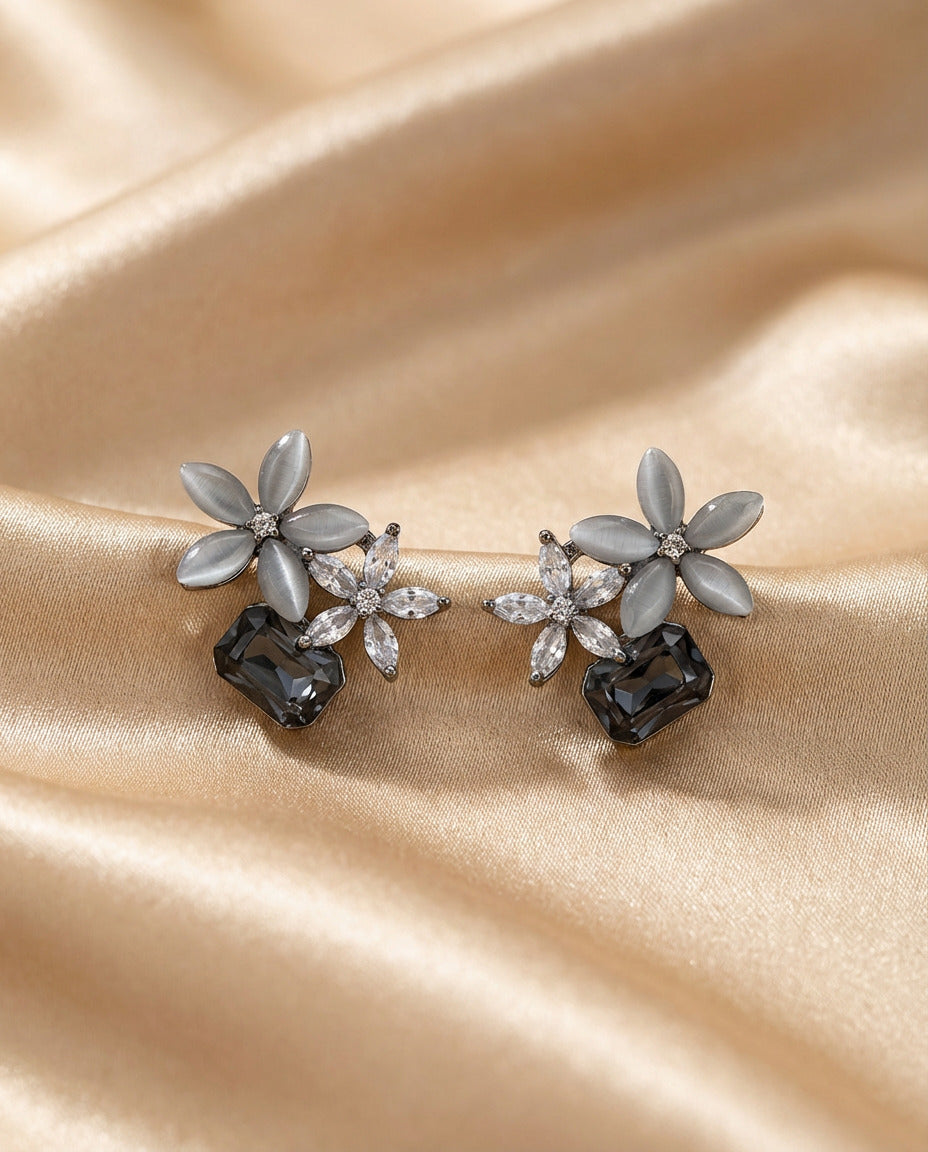 Floral Statement Earrings