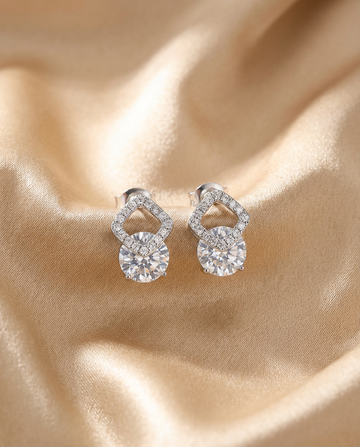 Geometric Stud Earrings