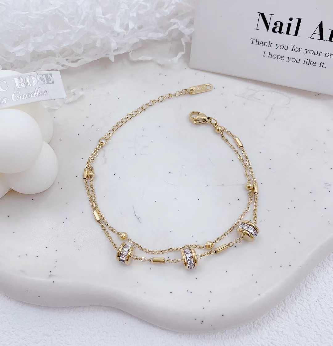 Crystal Chain Bracelet