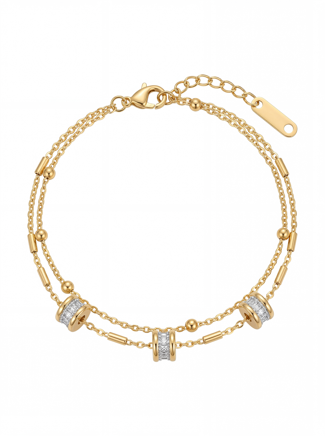 Crystal Chain Bracelet
