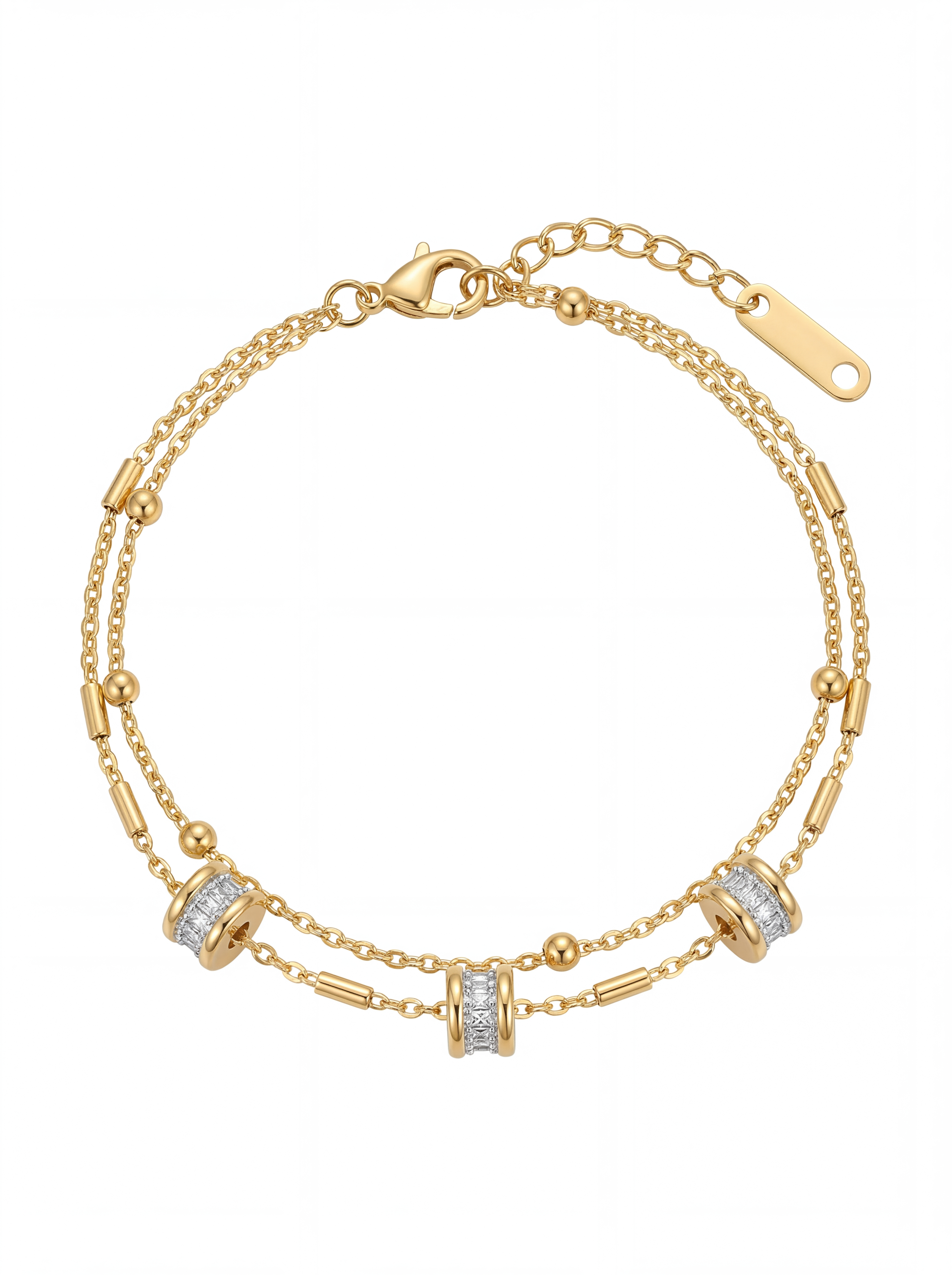 Crystal Chain Bracelet