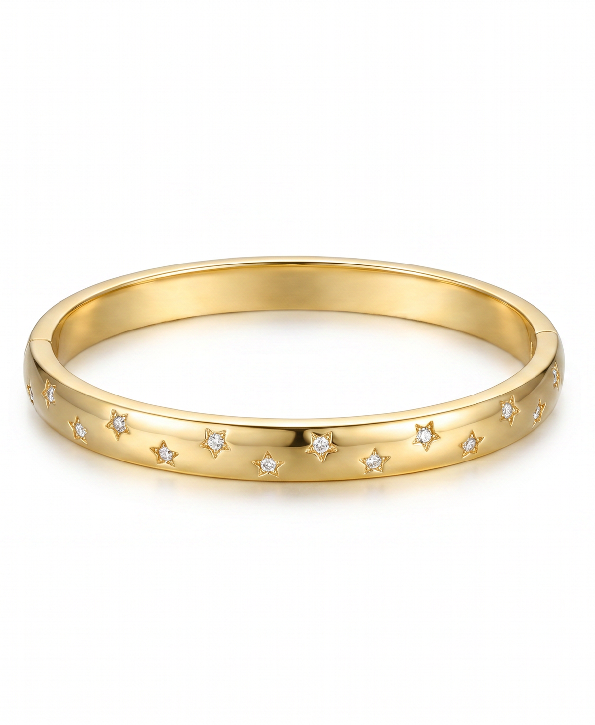 Scattered Star Crystal Bangle