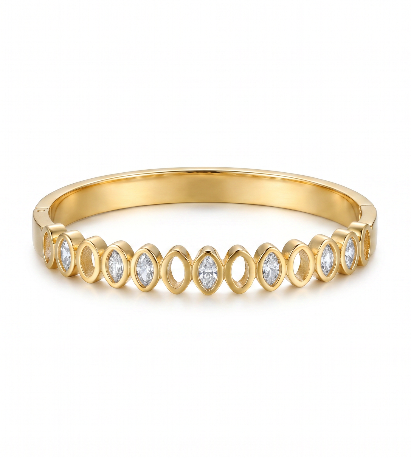 Marquise Crystal Eternity Bracelet