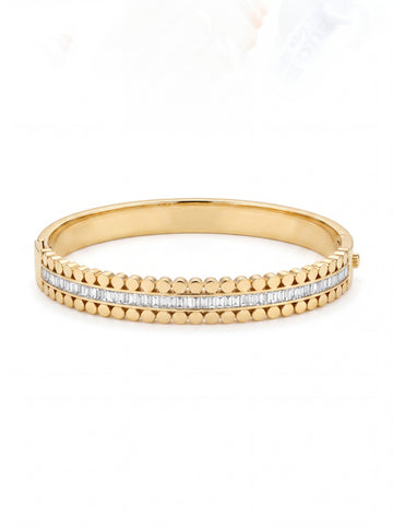 Double Row Crystal Bracelet