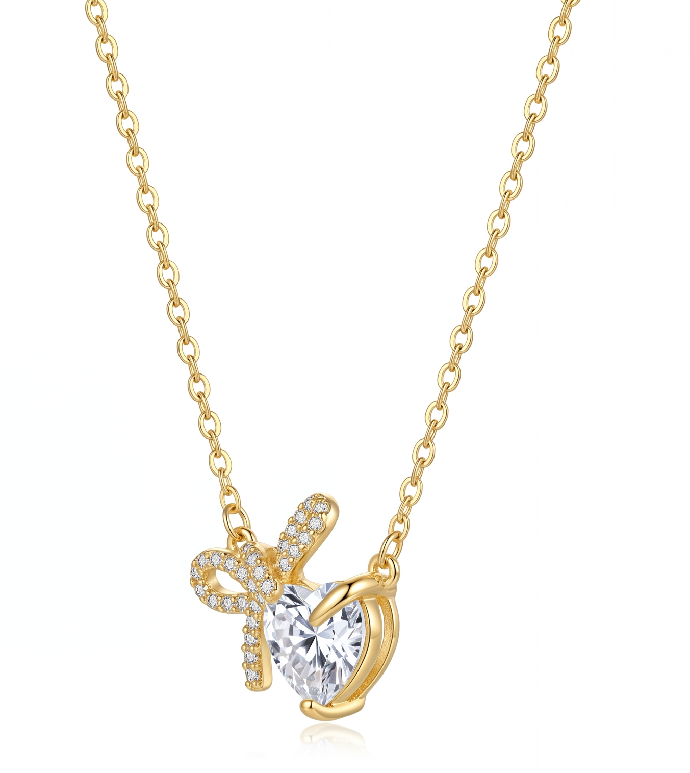 Butterfly Embrace Crystal Statement Necklace