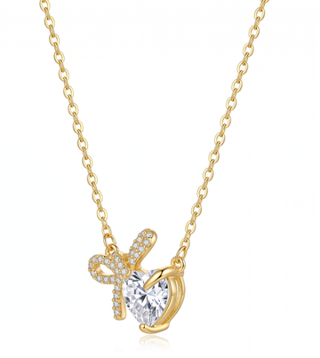 Butterfly Embrace Crystal Statement Necklace