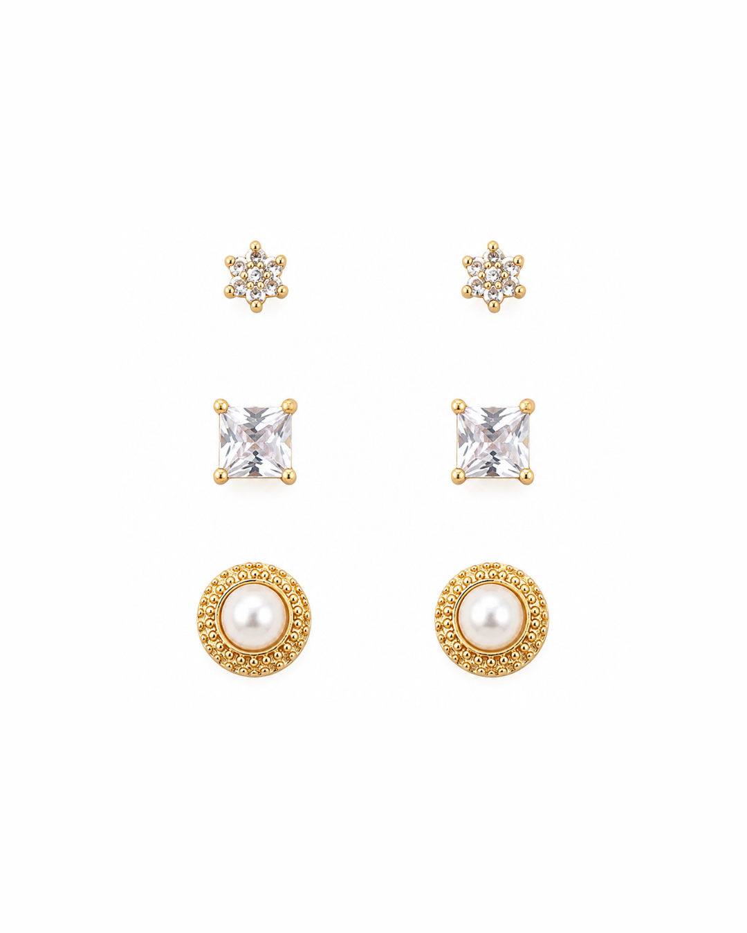 Pearl Stud Trio