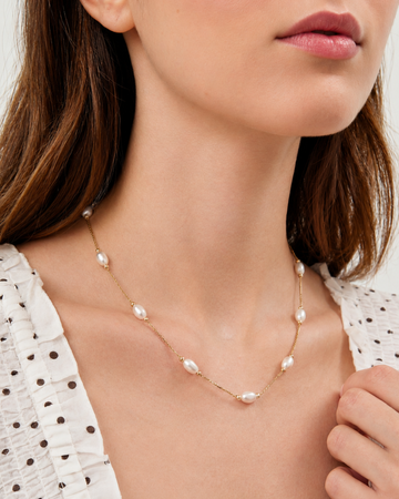 Crystal Station Necklace