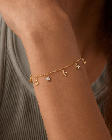 Celestial Charm Station Bracelet