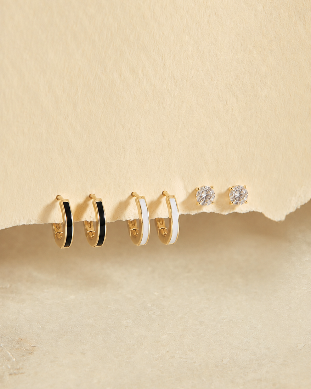 Mixed Stud Earring Set